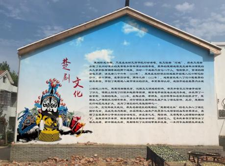 进贤如何进行墙体彩绘制作