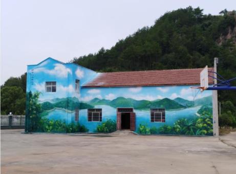 进贤彩绘墙绘一般制作的位置