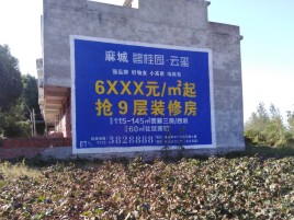 进贤墙体广告的好处