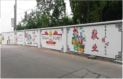 进贤手绘墙画在现实中主要有哪些应用？